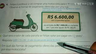 Correção: Página 34 e 35 - Matemática
