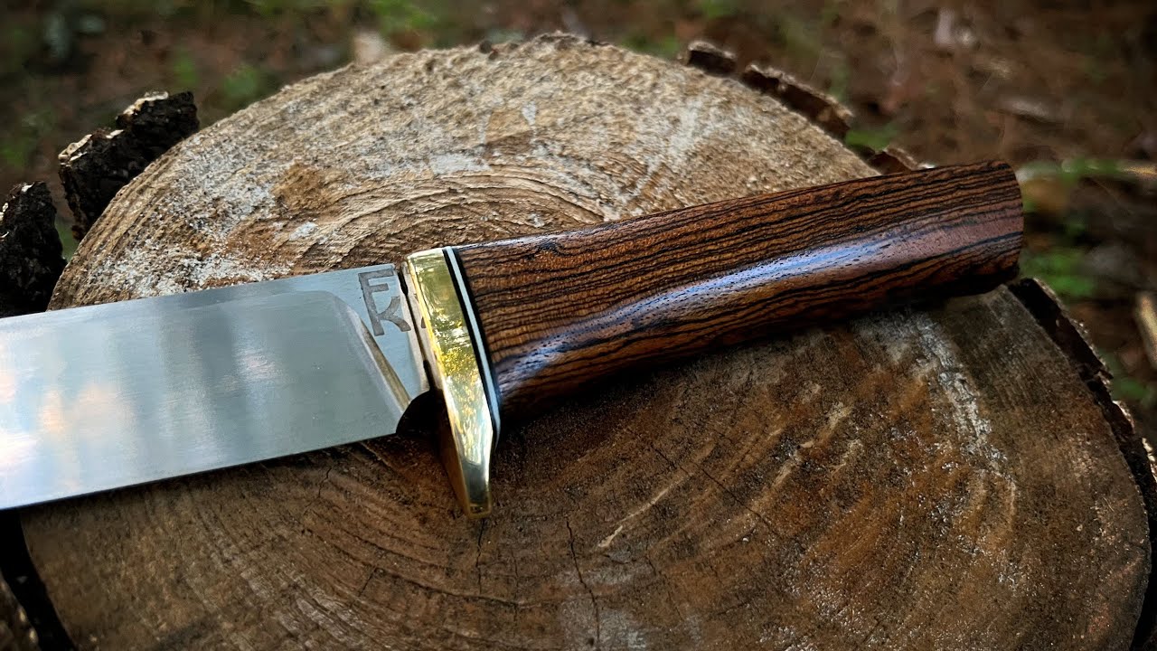 Making a Knife Handle YouTube