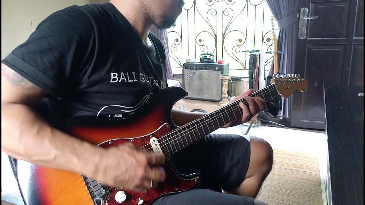 Texas blues shuffle improvisation