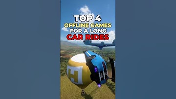 Top 4 Offline Games For a Long Car Rides #shorts