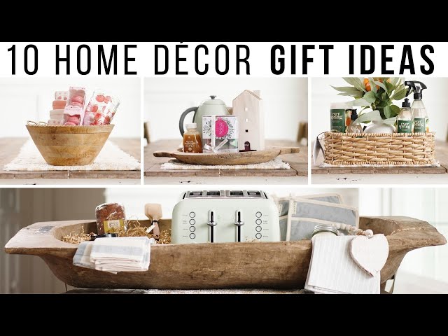10 Cozy Home Decor Gift Baskets Anyone Can Make! - YouTube