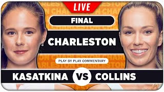 KASATKINA vs COLLINS • WTA Charleston 2024 Final • LIVE Tennis Play-by-Play Stream screenshot 5