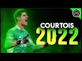Thibaut courtois  number one  miraculous saves  passes show  202122 f.