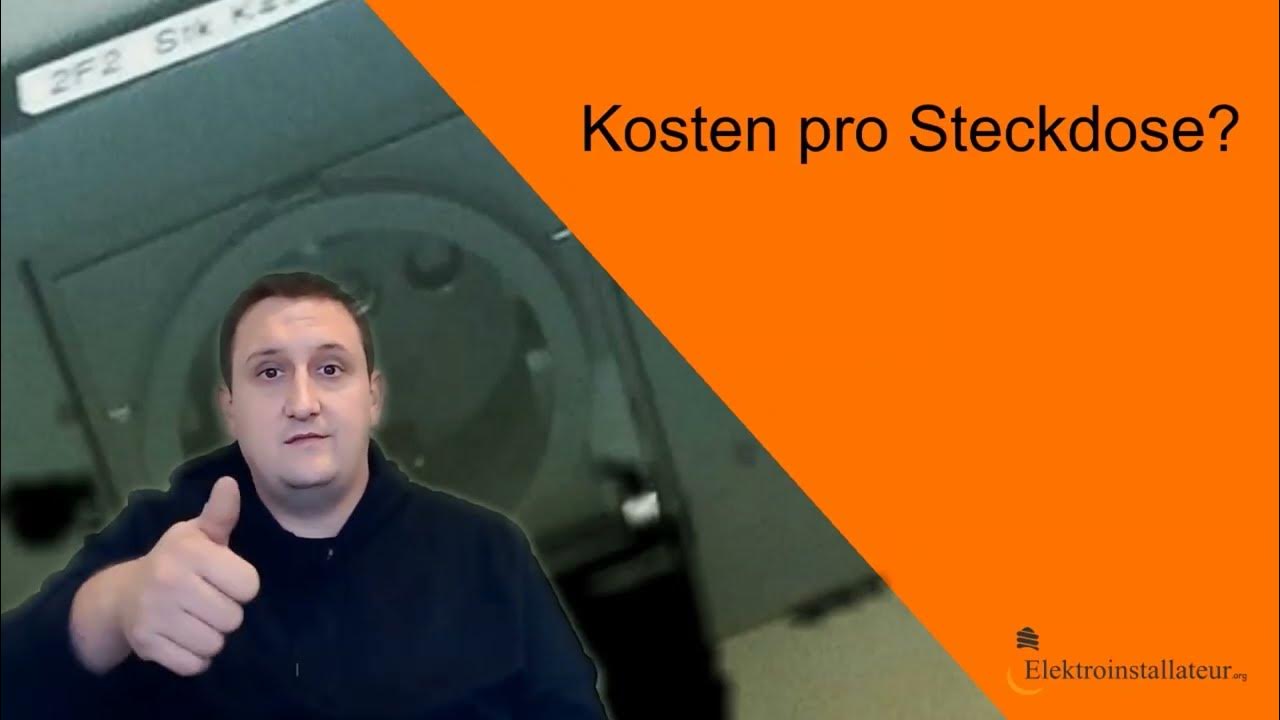 Elektroinstallation Kosten pro Steckdose im Neubau & Altbau Wissenswertes über Preis pro