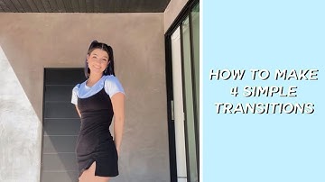 how to make 4 simple transitions on video star! (read description)