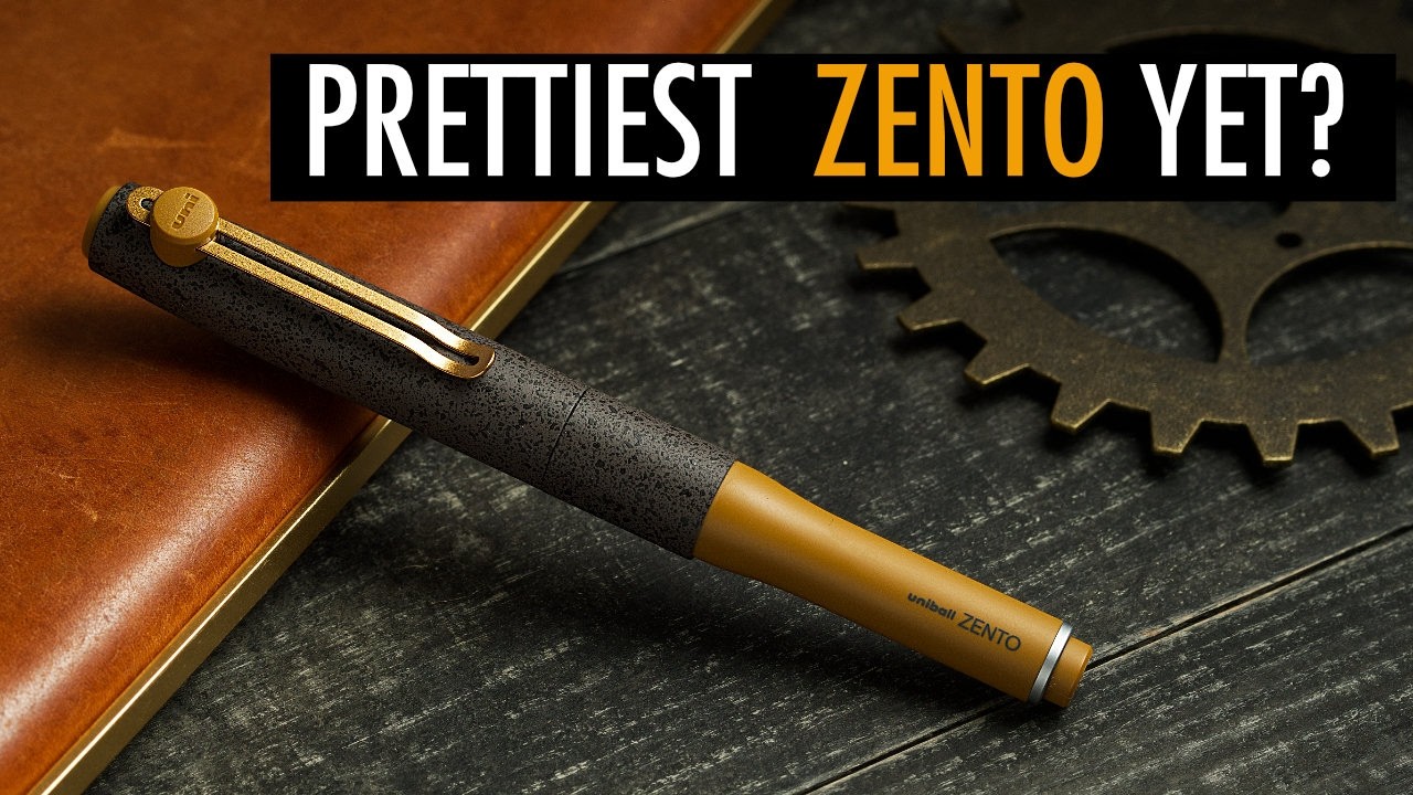 The Prettiest Pen You (Probably) Can't Buy: Zento Stone Brass