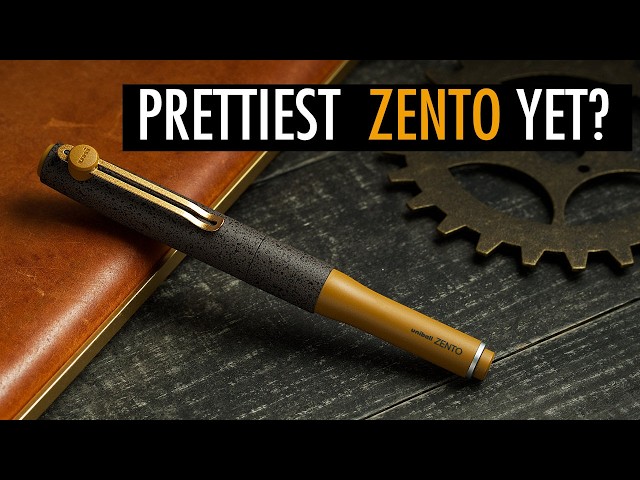 The Prettiest Pen You (Probably) Can't Buy: Zento Stone Brass