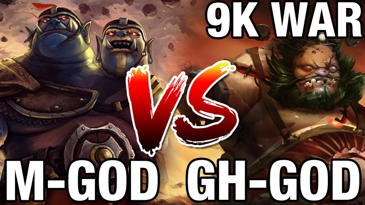 9k War Miracle God Ogre Magi Vs Gh God Pudge Dota 2