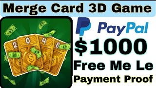 Merge Card 3d Withdrawal Merge Card 3d Real Or Fake Merge Card 3d Cash Out Merge Card 3d PayPal screenshot 5