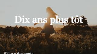 Video thumbnail of "Dix ans plus tôt - Michel Sardou    (Paroles)"