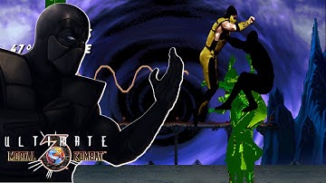 ⚡ Ultimate Mortal Kombat 3 Wavenet | Noob Saibot TAS! ⚡
