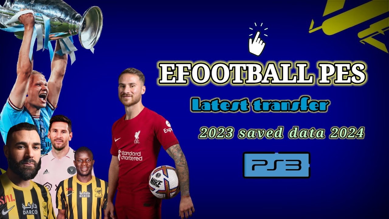 Efootball 2022/ 2023 latest Transfer update Ps3 