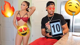 BOYFRIEND RATES MY SEXY OUTFITS! *Lingerie Edition*