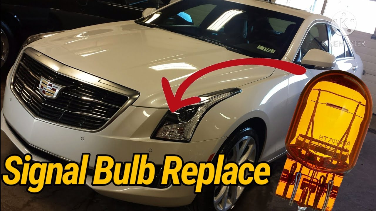 Cadillac ATS signal bulb replacement - YouTube