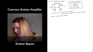 CE Amplifier: Emitter Bypass