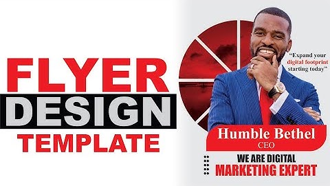 How to Design a Professional Business Flyer (Step-by-Step Tutorial) |Coreldraw tutorial