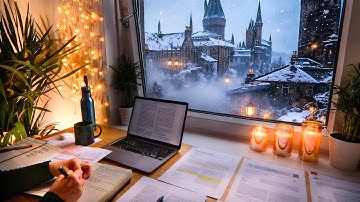 LIVE | 12 HOUR STUDY WITH ME | Pomodoro 50/10, Rain Sounds, Deep Work Focus, Cozy UK Ambience