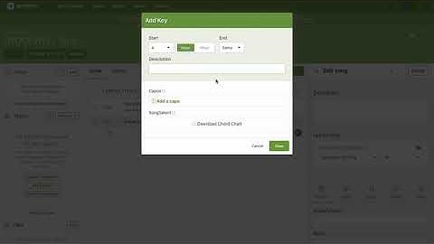 Planning Center: Adding Songs to a Service (Desktop version)