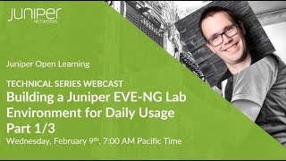 Building a Juniper EVE-NG Lab-Environment for daily usage - Part 1/3