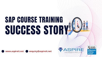 SAP Training in Pune | SAP Learner Experience | Aspire Techsoft