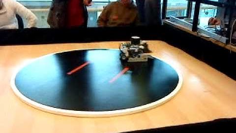 Robot NXT Sumo Battle at SFU Surrey Part43