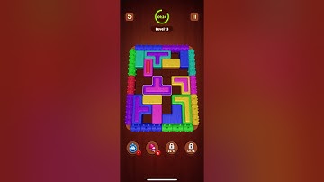 Wood Block Jam Level 13 Gameplay | Tricky Wooden Puzzle Challenge | Block Puzzle Walkthrough