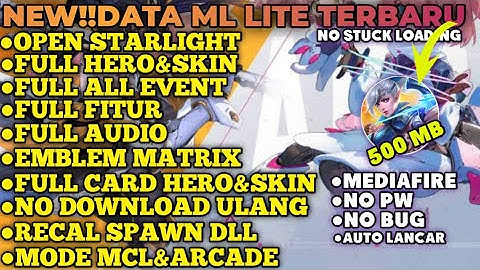 Ml lite 500mb Patch Neymar, Joy | ML LITE | No Password