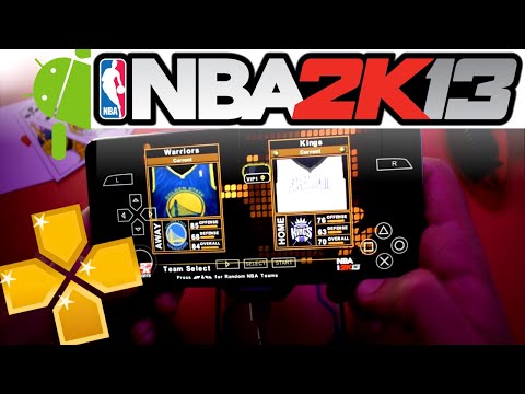 NBA 2k13 Gameplay Android - PPSSPP Gold - PSP Emulator Android