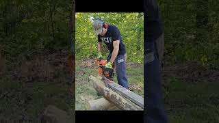 Chainsaw Mill On Sassafras With A 2X6-Part 6