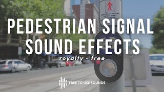 Pedestrian Signal Click Sounds