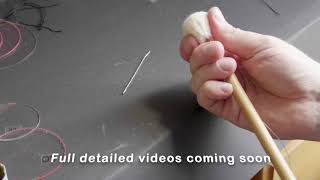 Making a truly professional timpani mallets. Preview.