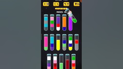 Colour water sort 3D Level 1105