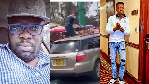 Watch Blogger Robert Alai confrontation with Singer Ringtone Apoko.
