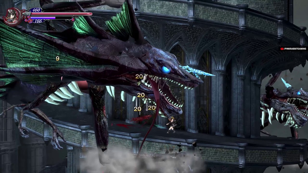 Bloodstained: Ritual of the Night – Valac Boss Fight (Inferno Breath)