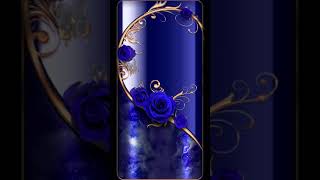 Blue Luxe Butterfly Fly  Animated