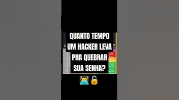 Como Criar Senhas Fortes #shorts