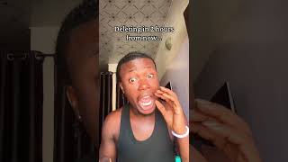 Deleting in 2 hours #kellybaby23#lipsyncs#shorts #viral #comedy #humour #relatable #blowup
