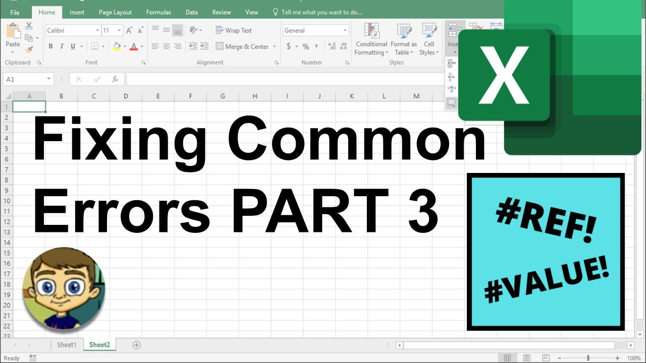 fixing-common-excel-errors-part-3-ref-and-value-youtube