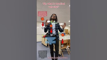 Terminal velocity #gcsephysics #physics #revision #science #terminalvelocity