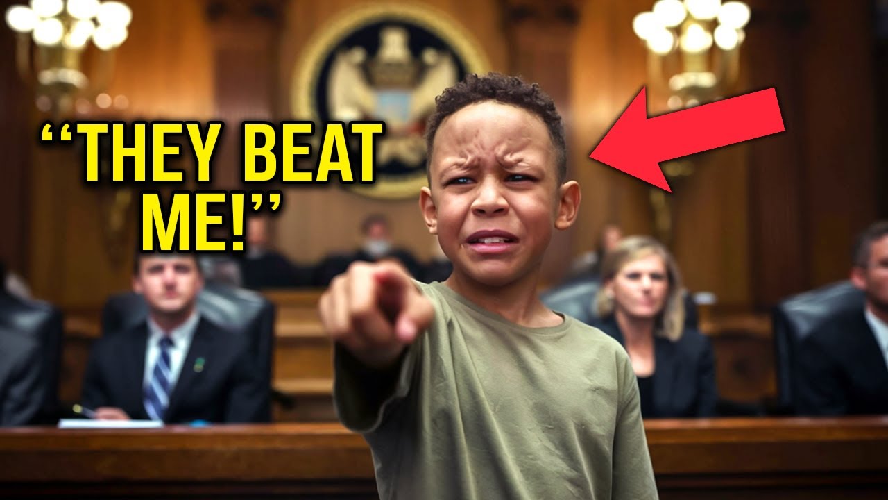 Outline Video "The Cops Beat Me" – 12-Year-Old’s Words Silence the Court, But the Real Shock Comes Minutes Later
