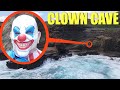 when you see this clown inside of Clown Cave, Do NOT go in the cave! Run away Fast!!