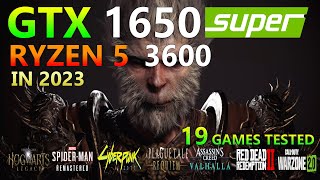 GTX 1650 Super 4GO | Ryzen 5 3600 | Test 19 Games
