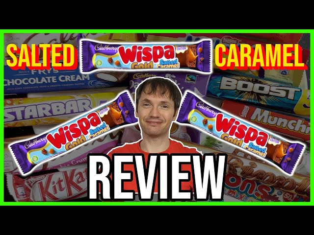 Cadbury Limited Edition Wispa Gold Hazelnut Bar Review (48g)