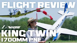 Avios (PNF) KingTwin 1700 Sports/Scale Executive Turboprop Airplane (1700mm) - Flight Review