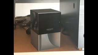 Amazon Fire TV Cube Front Facing Speaker Horn sound check