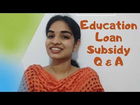 Education Loan Subsidy Q & A | Malayalam | CSIS | Minnu Mariya
