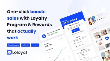 Loloyal Loyalty: Maximizes loyalty with a customized loyalty program, custom rewards and referrals.