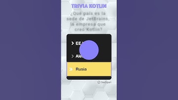 ¿Cuánto sabes de Kotlin? 9