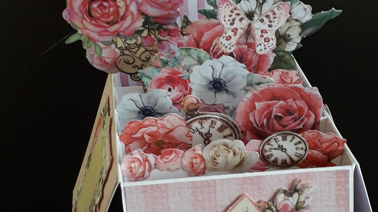 Tuto carte box Pop-up