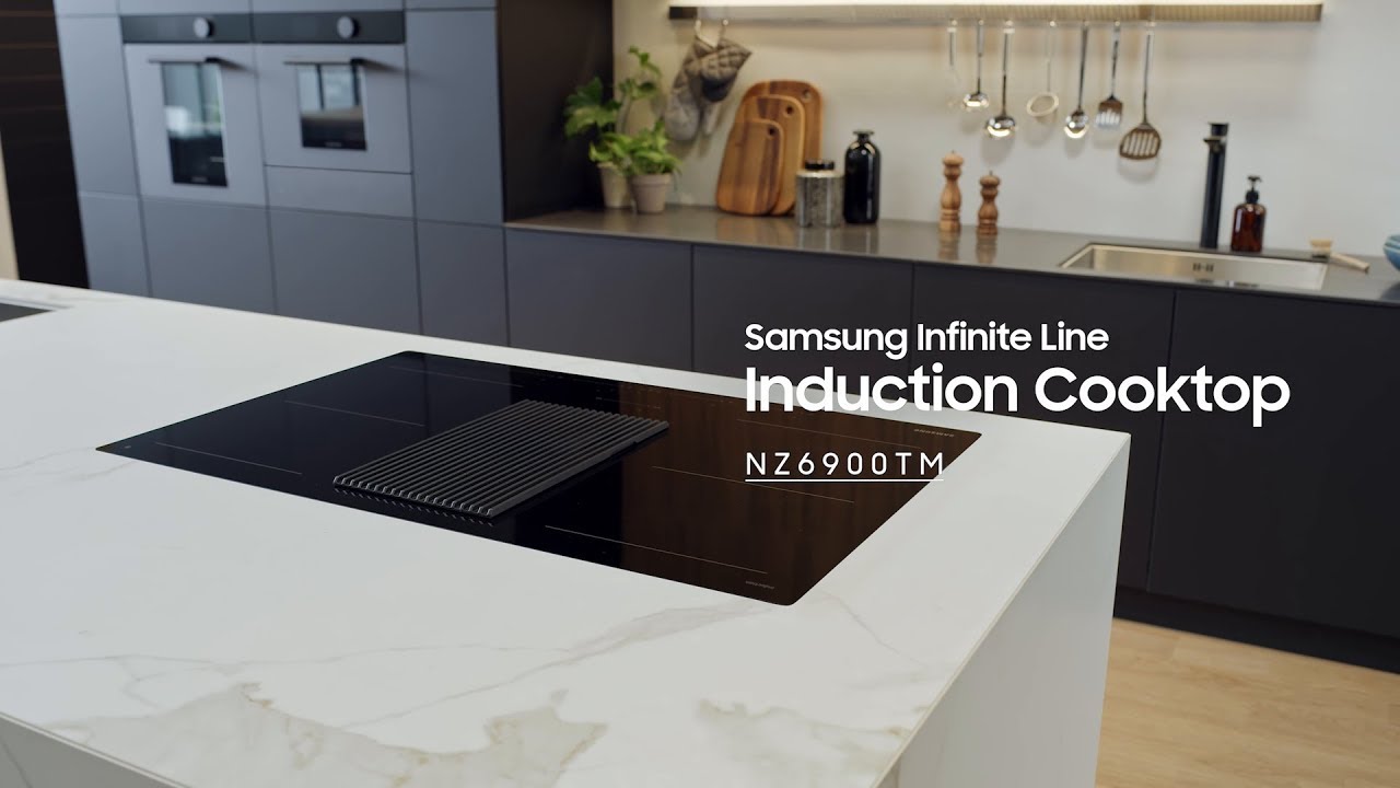 Samsung Built in kitchen Appliances Infinite line Hob with integrated